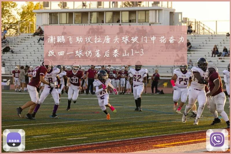 谢鹏飞助攻拉唐头球破门申花奋力扳回一球仍落后泰山1-3